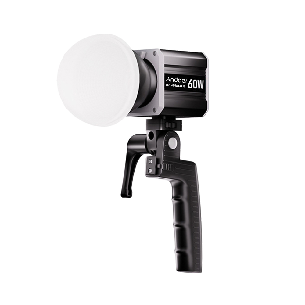Photography Lighting System - Andoer Tri-Color LED 60W COB Photography