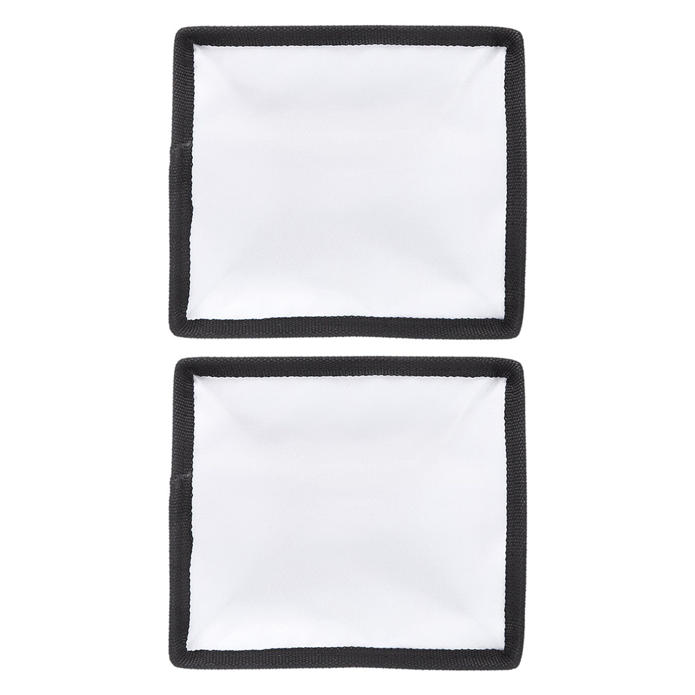 Photography Lighting Design - 2Pcs Flash Diffuser Softbox Foldable Square