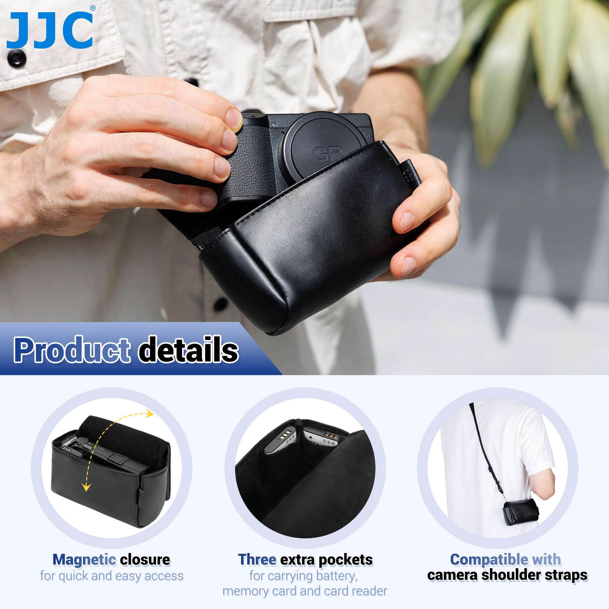 JJC Small Camera Bag For Ricoh - Photography Lighting Equipment Bags avis et prix