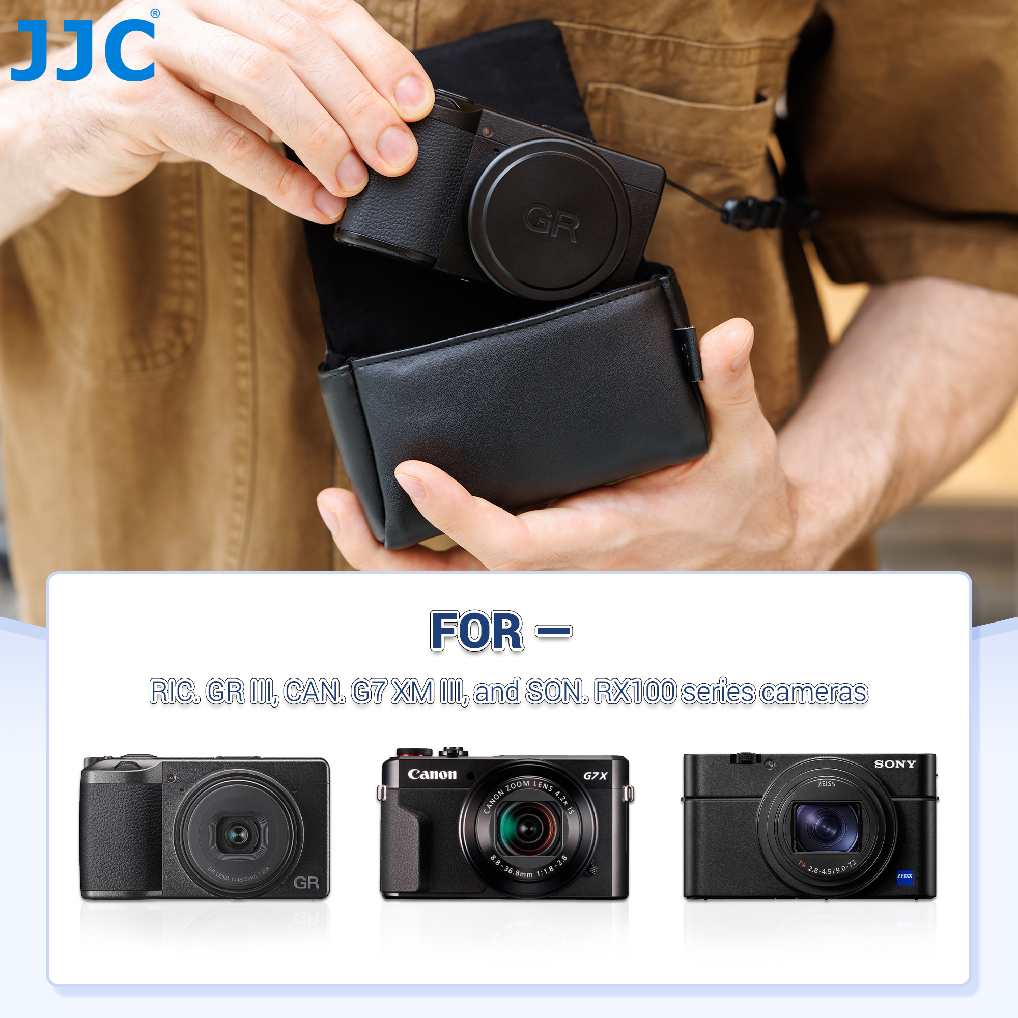 JJC Small Camera Bag For Ricoh - Photography Lighting Equipment Bags avis et prix