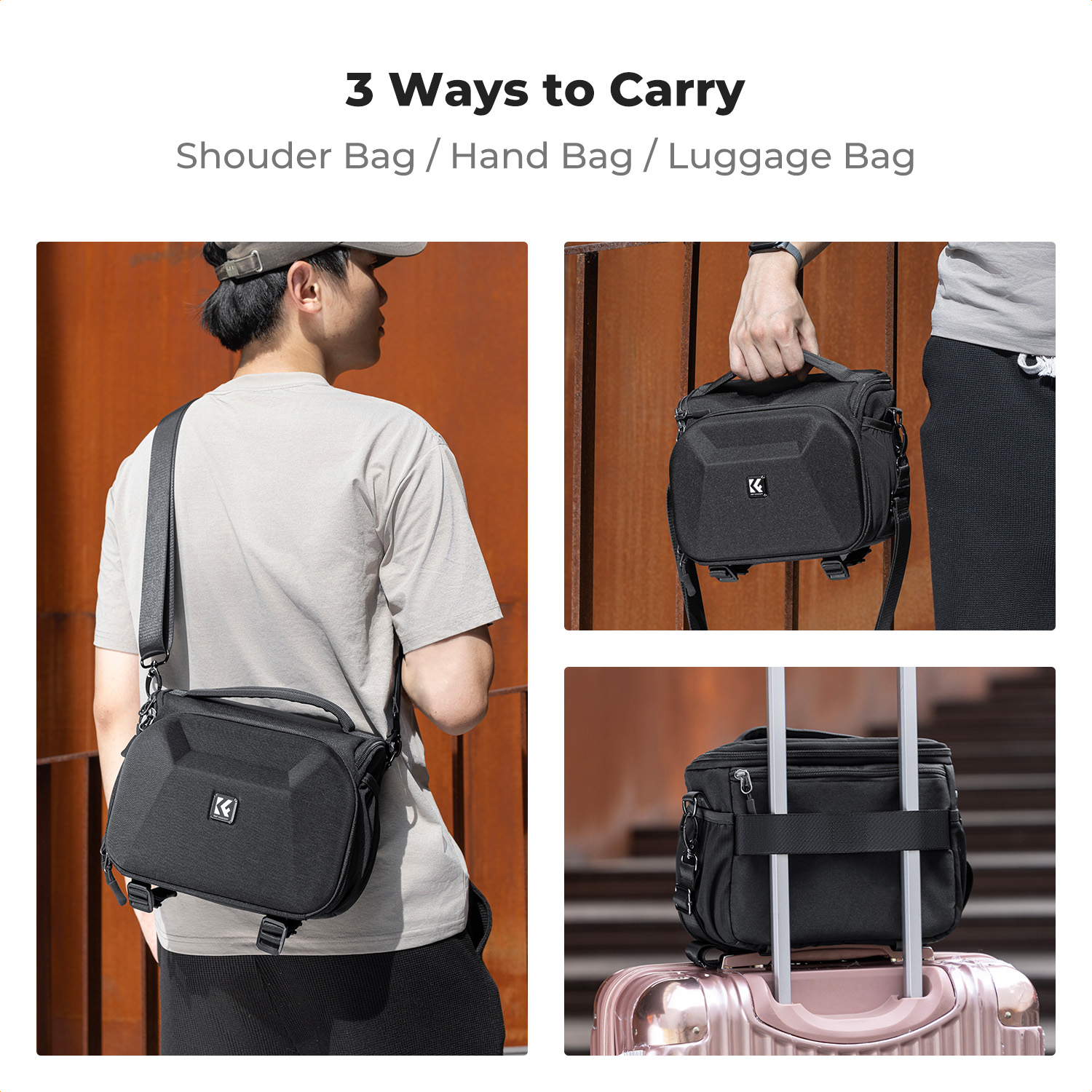 K&F CONCEPT Lightweight Tough  - Photography Lighting Equipment Bags avis et prix