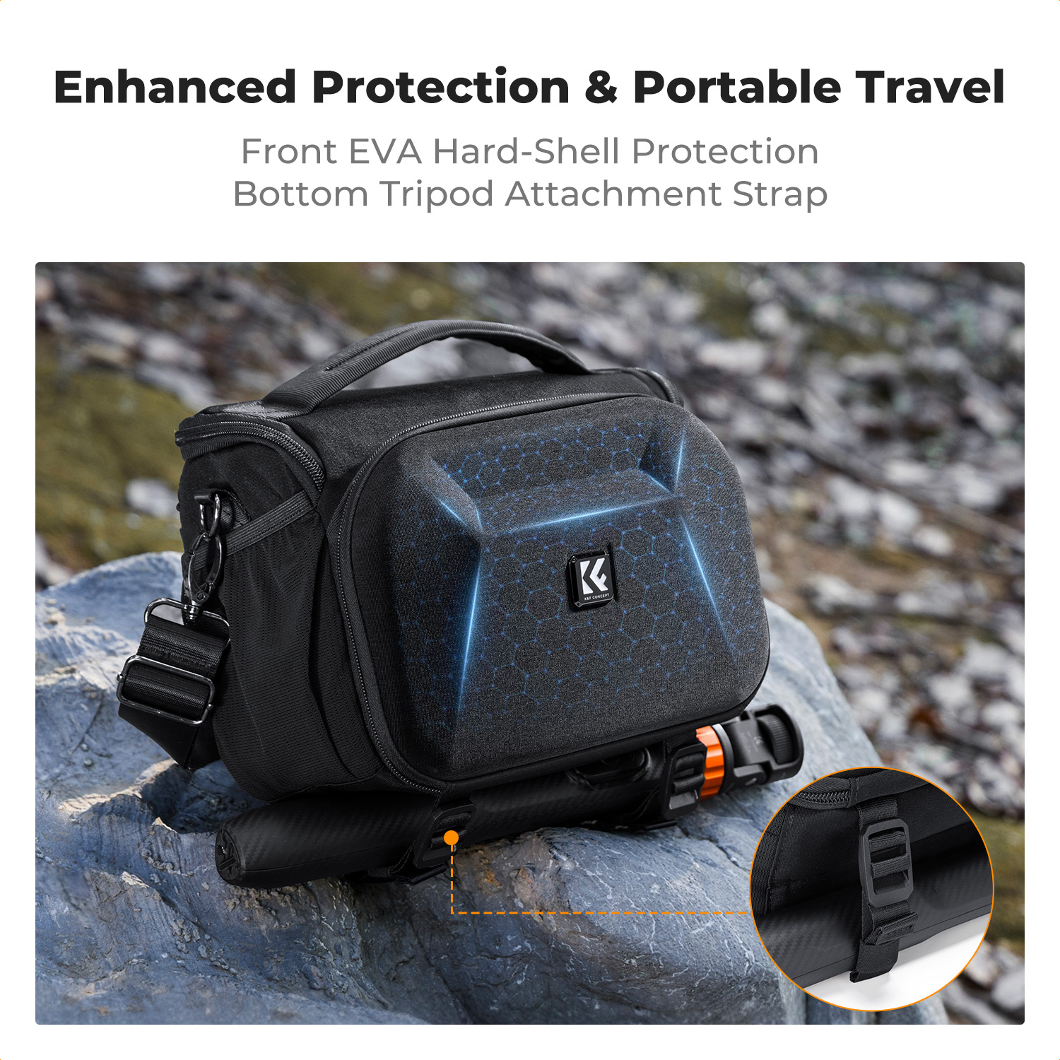 K&F CONCEPT Lightweight Tough  - Photography Lighting Equipment Bags avis et prix