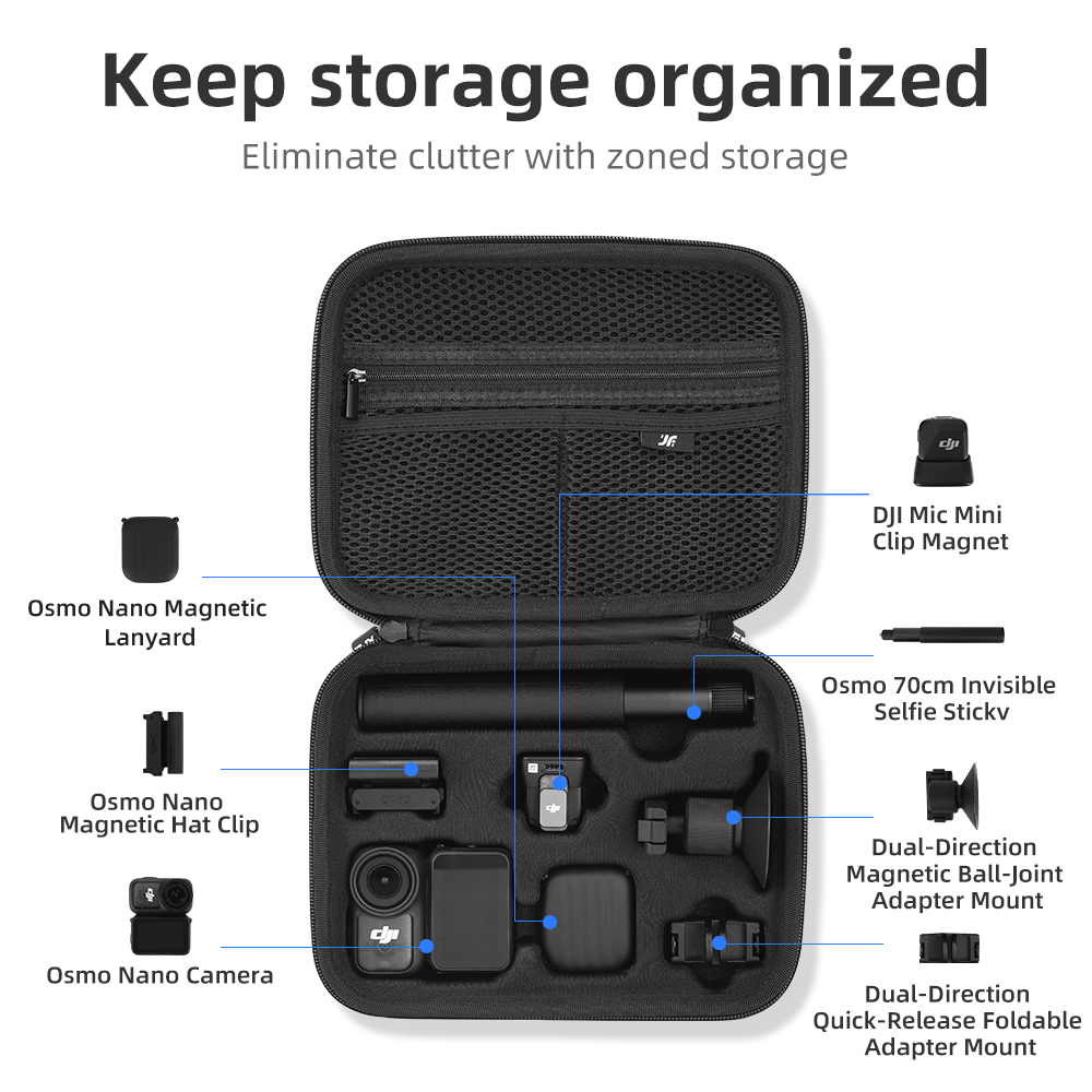 XFJI Storage Bag Case PU Leath - Photography Lighting Equipment Bags avis et prix