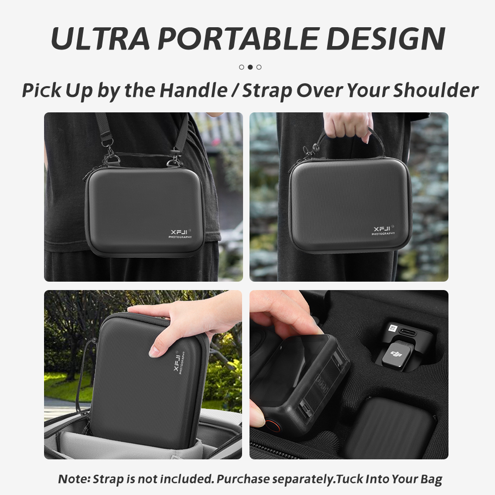 XFJI Storage Bag Case PU Leath - Photography Lighting Equipment Bags avis et prix