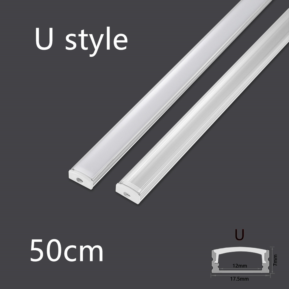LED 50cm Aluminium Channel for - Diffusion Material Roll avis et prix