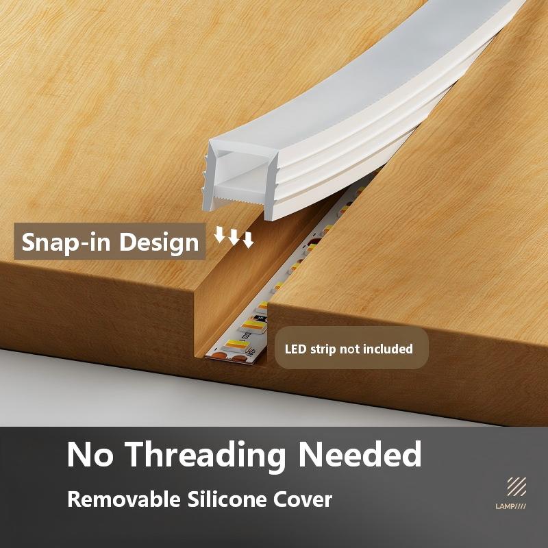 Flexible Silicone LED Channel  - Diffusion Material Roll avis et prix