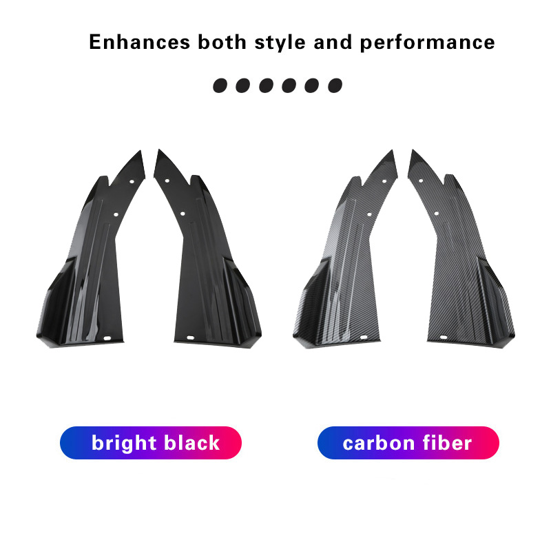 Pair Universal Car Rear Bumper - Diffusion Material Roll avis et prix