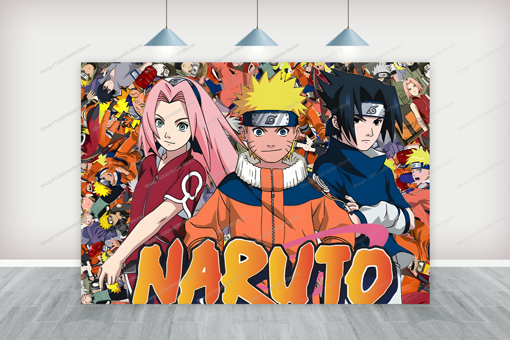 Naruto Backdrop For Boys Birth - Photography Lighting Backdrop avis et prix