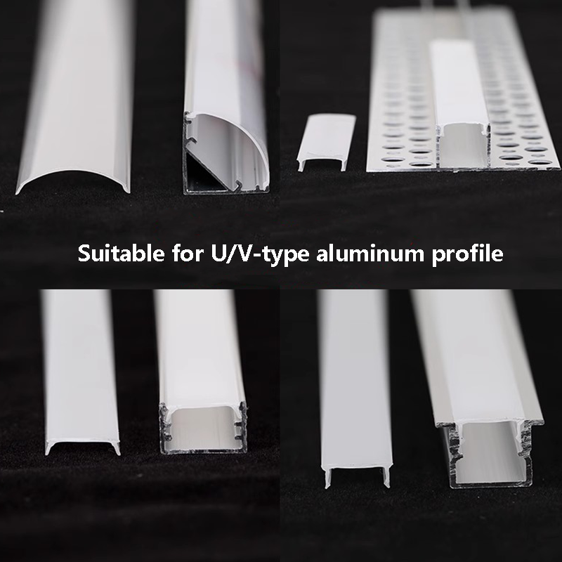 White/Black U-Shape Alumium Pr - Diffusion Material Roll avis et prix