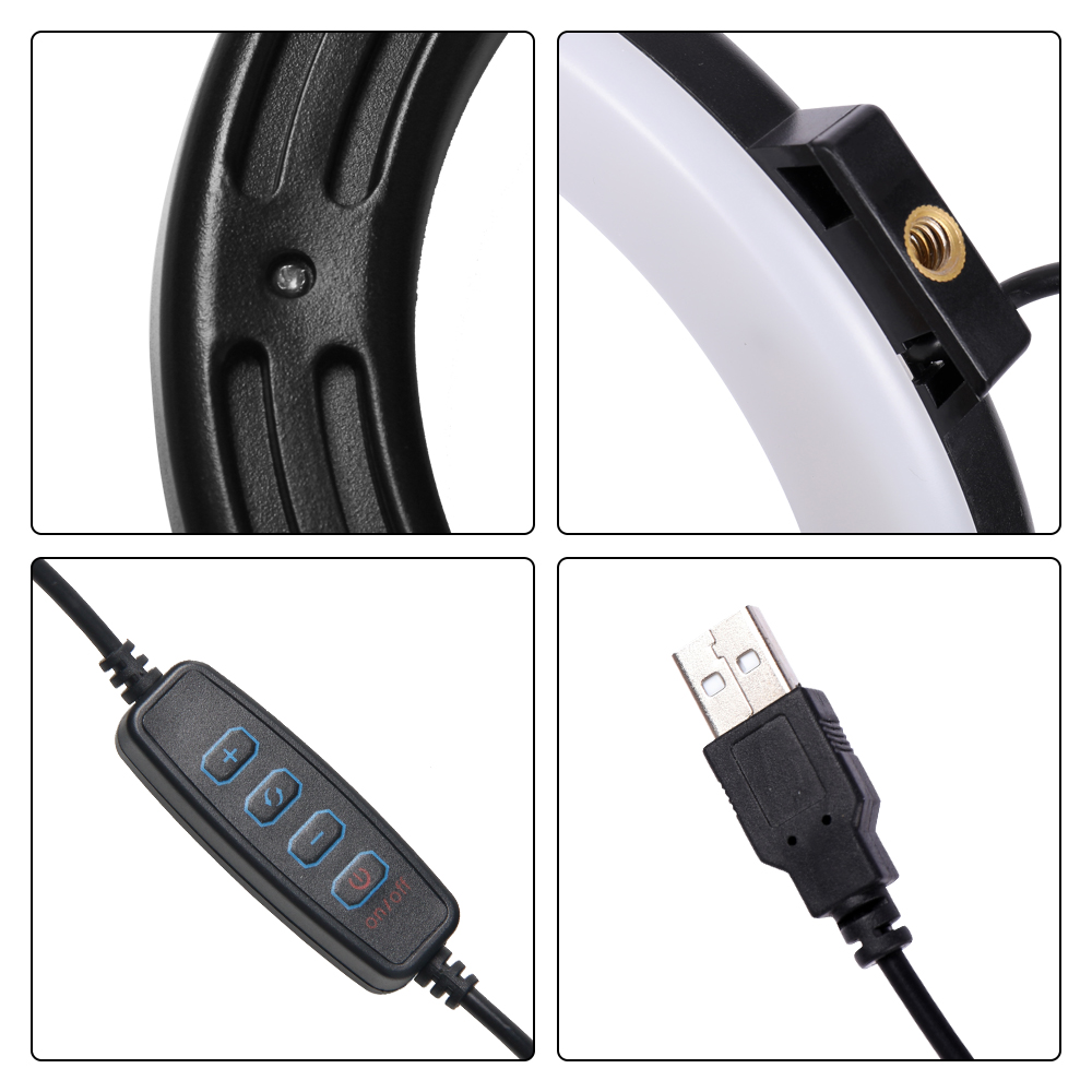 16cm/26cm/30cm LED Selfie Ring - Photography Lighting System avis et prix