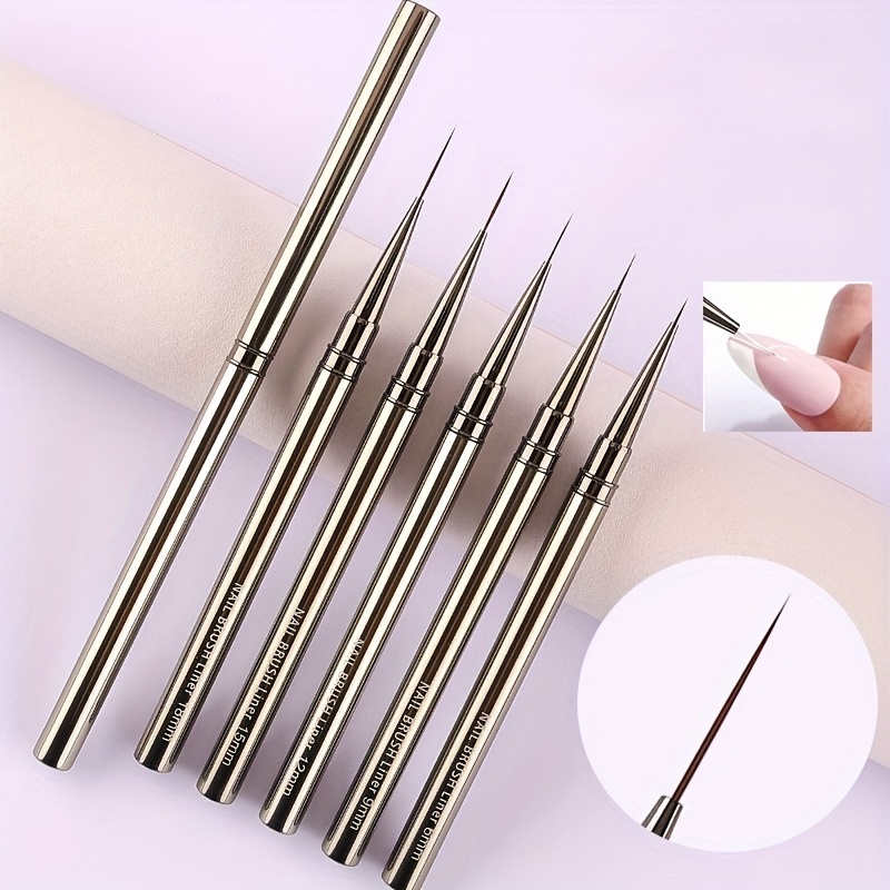 5PCS Nail Art Liner Brushes Ha - Coloured Gel Set avis et prix