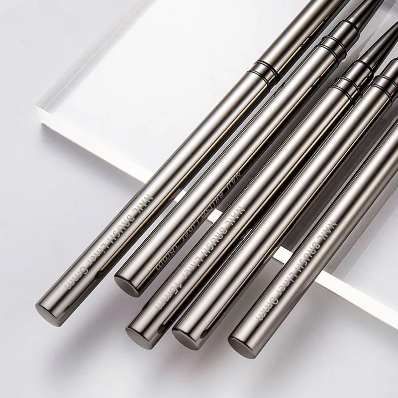 5pcs Nail Art Liner Brushes Se - Coloured Gel Set avis et prix