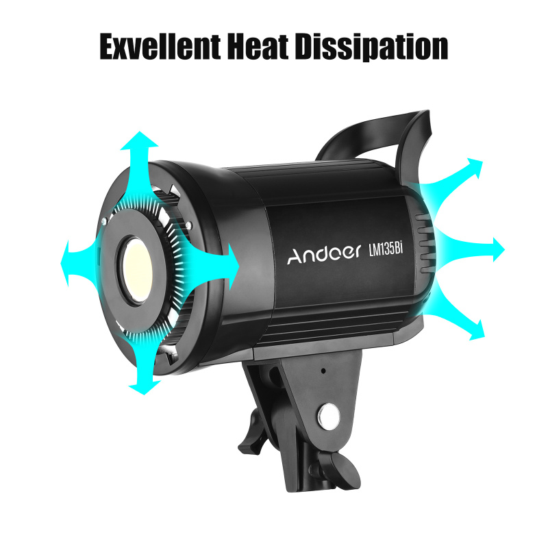 Andoer LM135Bi Portable LED Ph - Photography Lighting System avis et prix