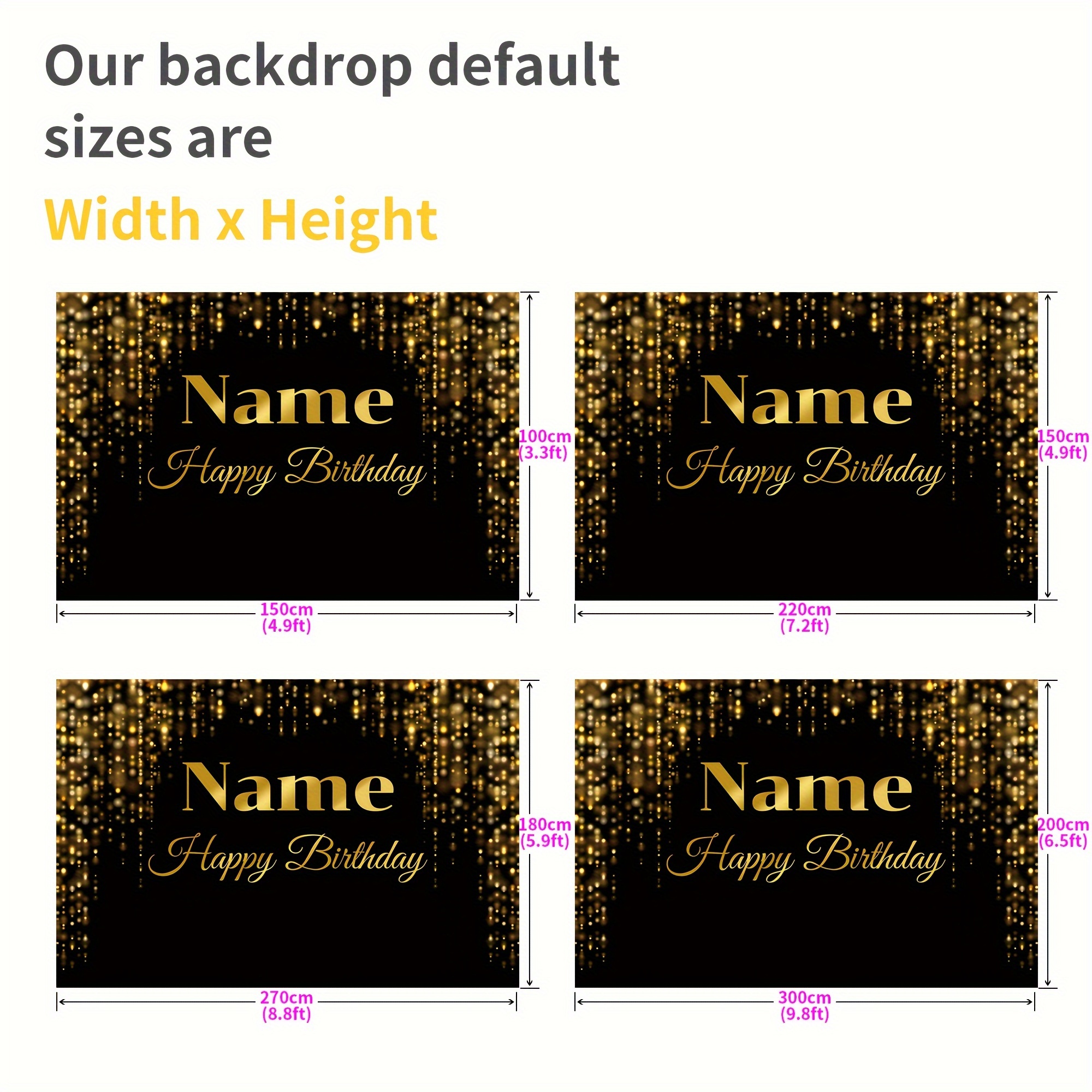 Custom name banner wedding pho - Photography Lighting Backdrop avis et prix