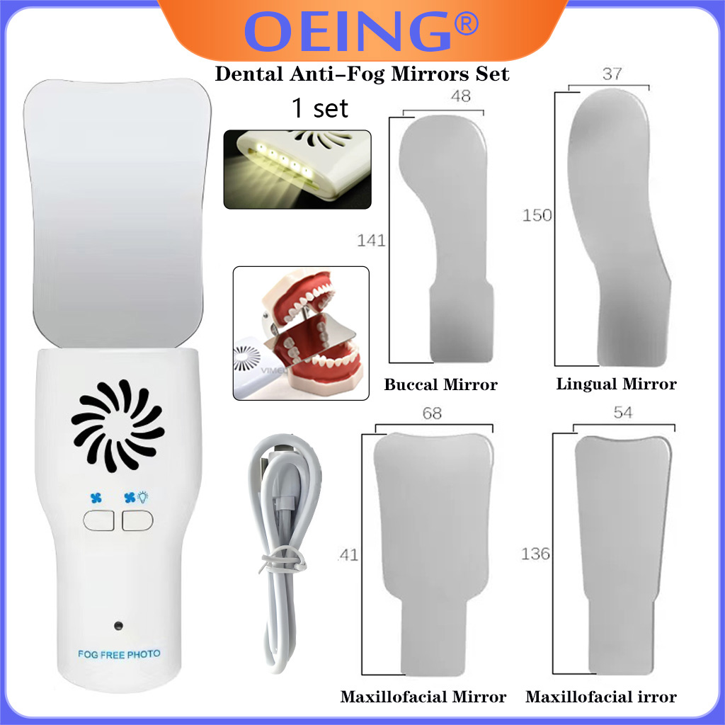 AG Dental Anti-Fog Mirrors Set - Photography Lighting Set avis et prix