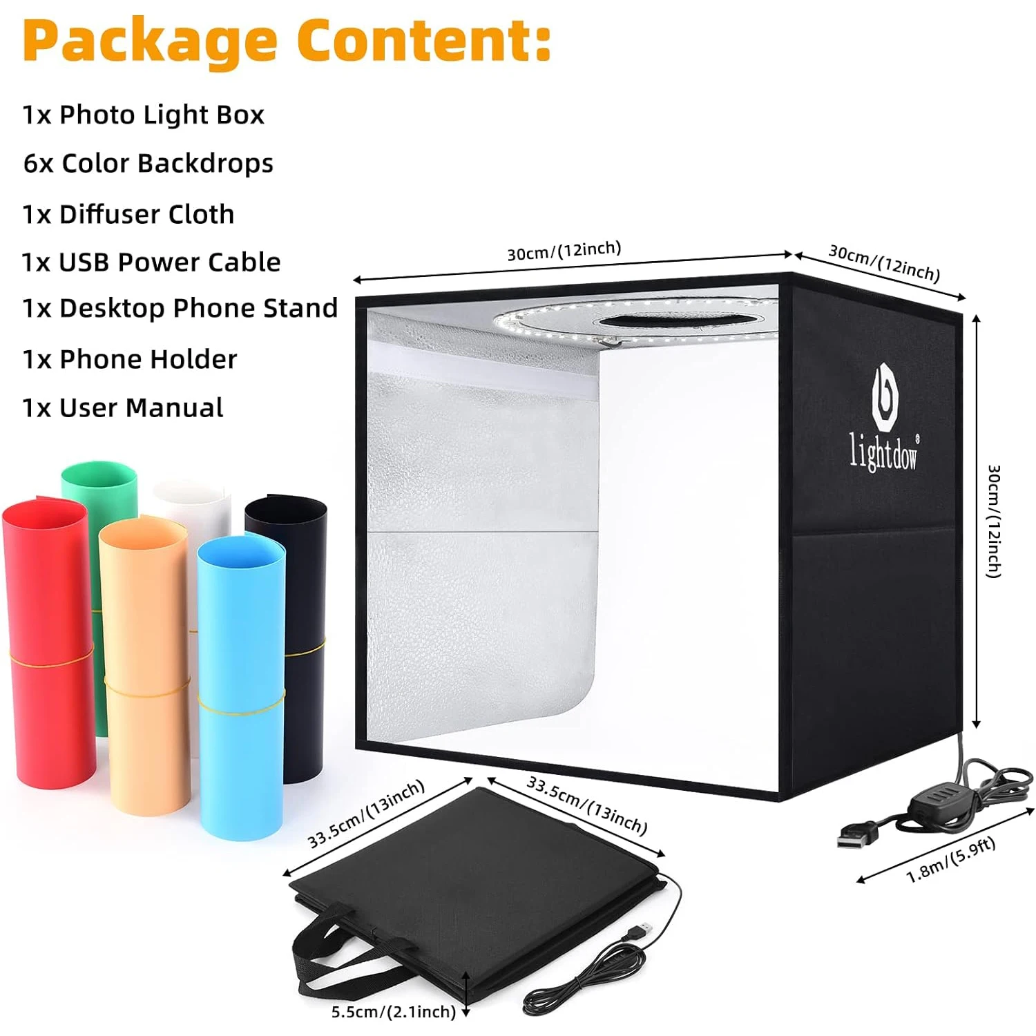 Lightdow Photo Studio Light Bo - Photography Lightning avis et prix