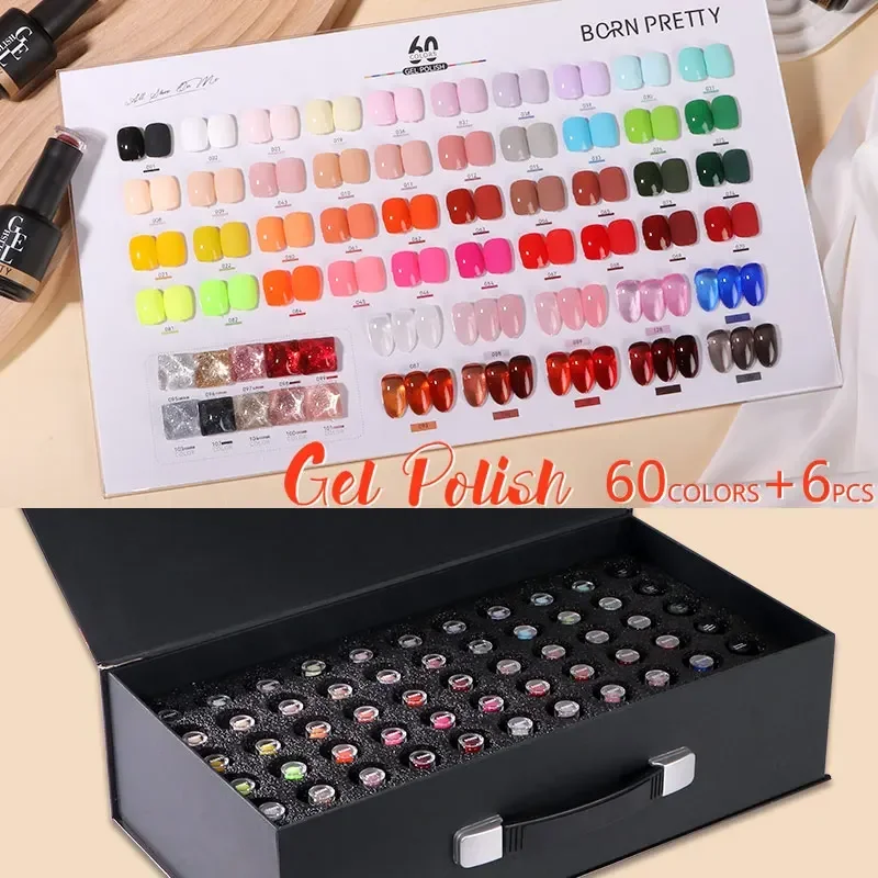 BORN PRETTY 60 Colour Professi - Coloured Gel Set avis et prix