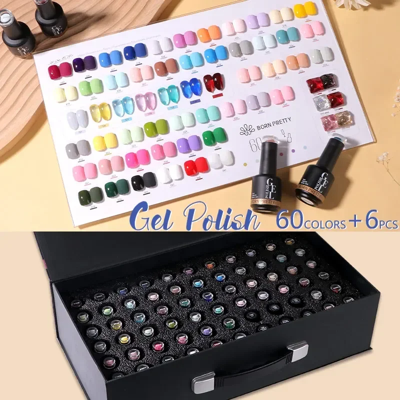 BORN PRETTY 60 Colour Professi - Coloured Gel Set avis et prix