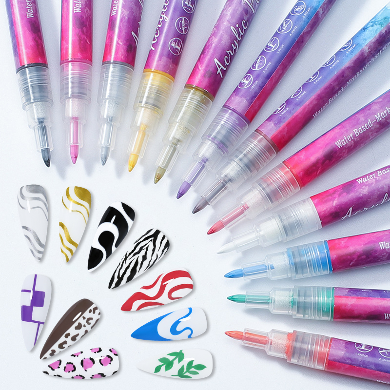 12Pcs/Set Nail Acrylic Graffit - Coloured Gel Set avis et prix