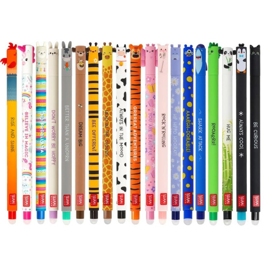 - Set of 19 Erasable Gel Pens  - Coloured Gel Set avis et prix