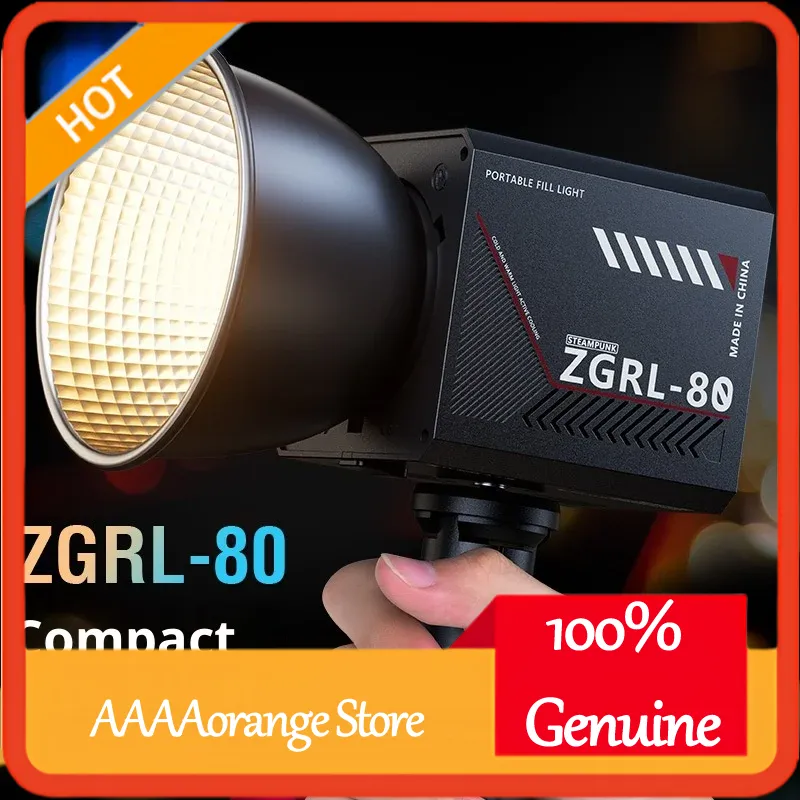 ZGRL80 80W COB LED Video Light - Photography Lighting System avis et prix