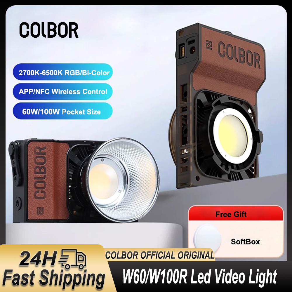 Colbor W60 W100R RGB LED Video - Photography Lighting System avis et prix