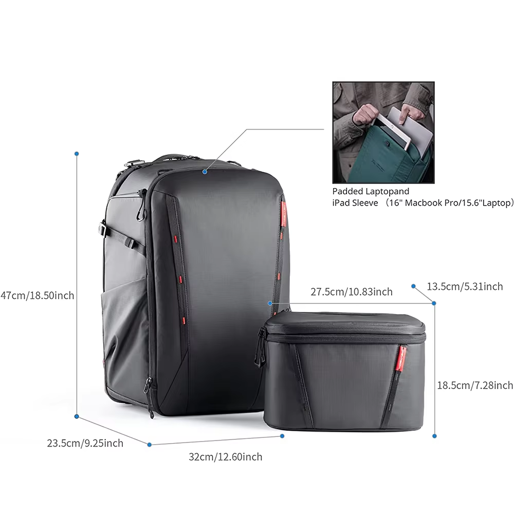 PGYTECH OneMo 2 Camera Backpac - Photography Lighting Equipment Bags avis et prix