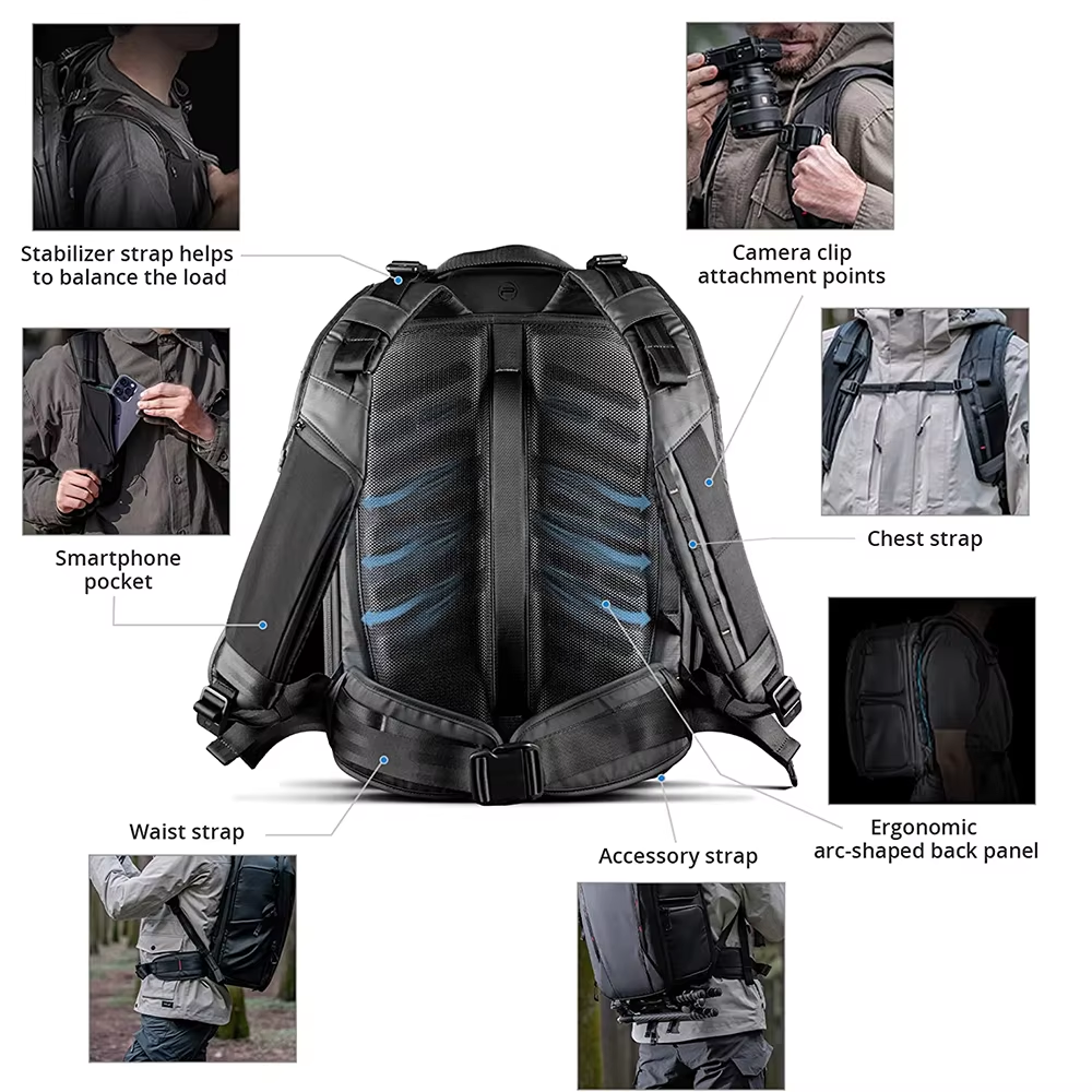 PGYTECH OneMo 2 Camera Backpac - Photography Lighting Equipment Bags avis et prix