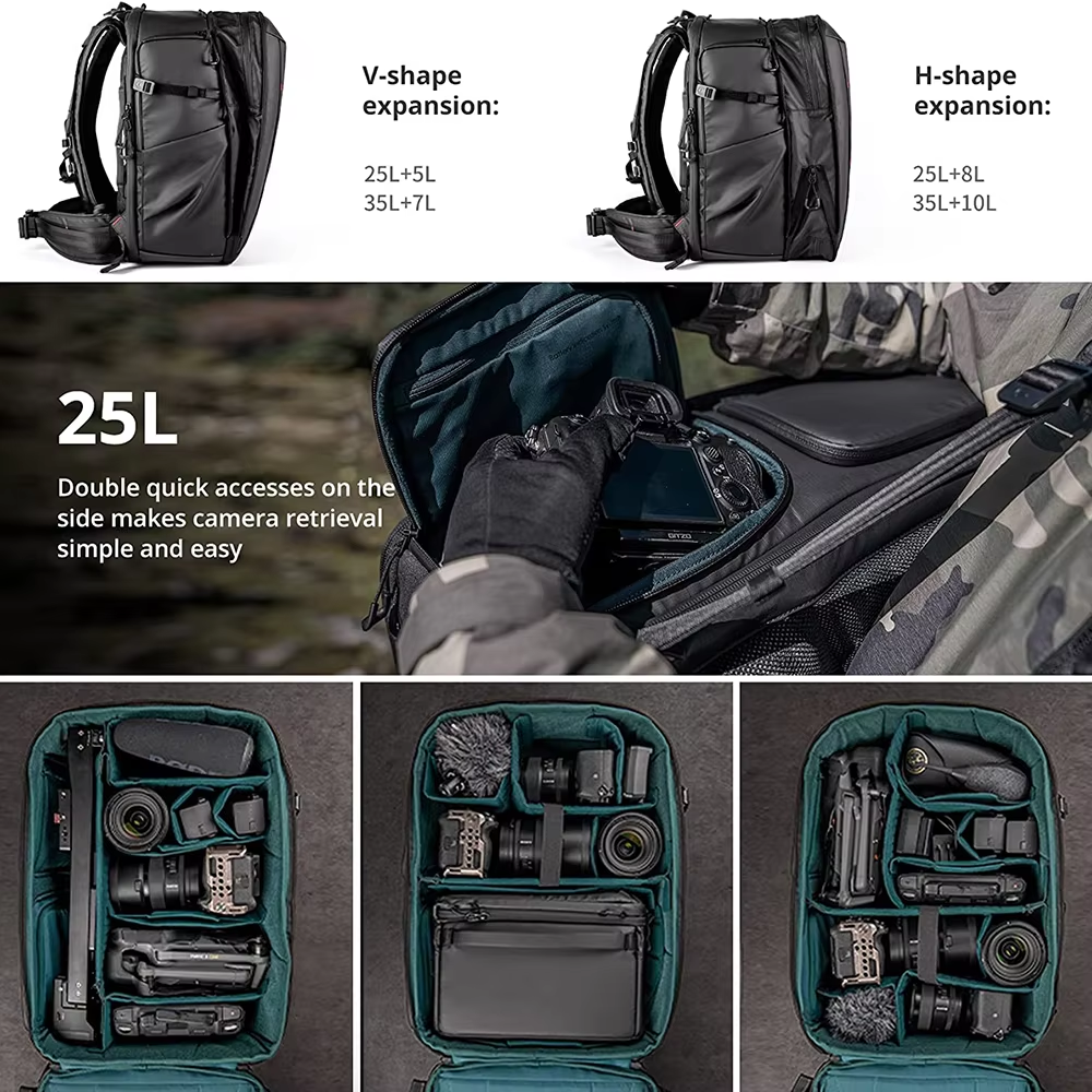 PGYTECH OneMo 2 Camera Backpac - Photography Lighting Equipment Bags avis et prix