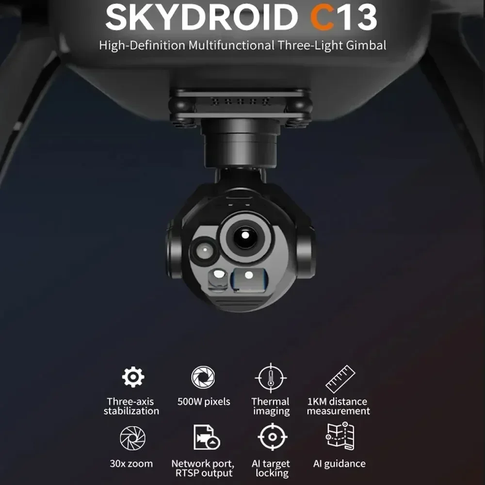 Skydroid C13 HD 3-Light Gimbal - Photography Lighting Material avis et prix