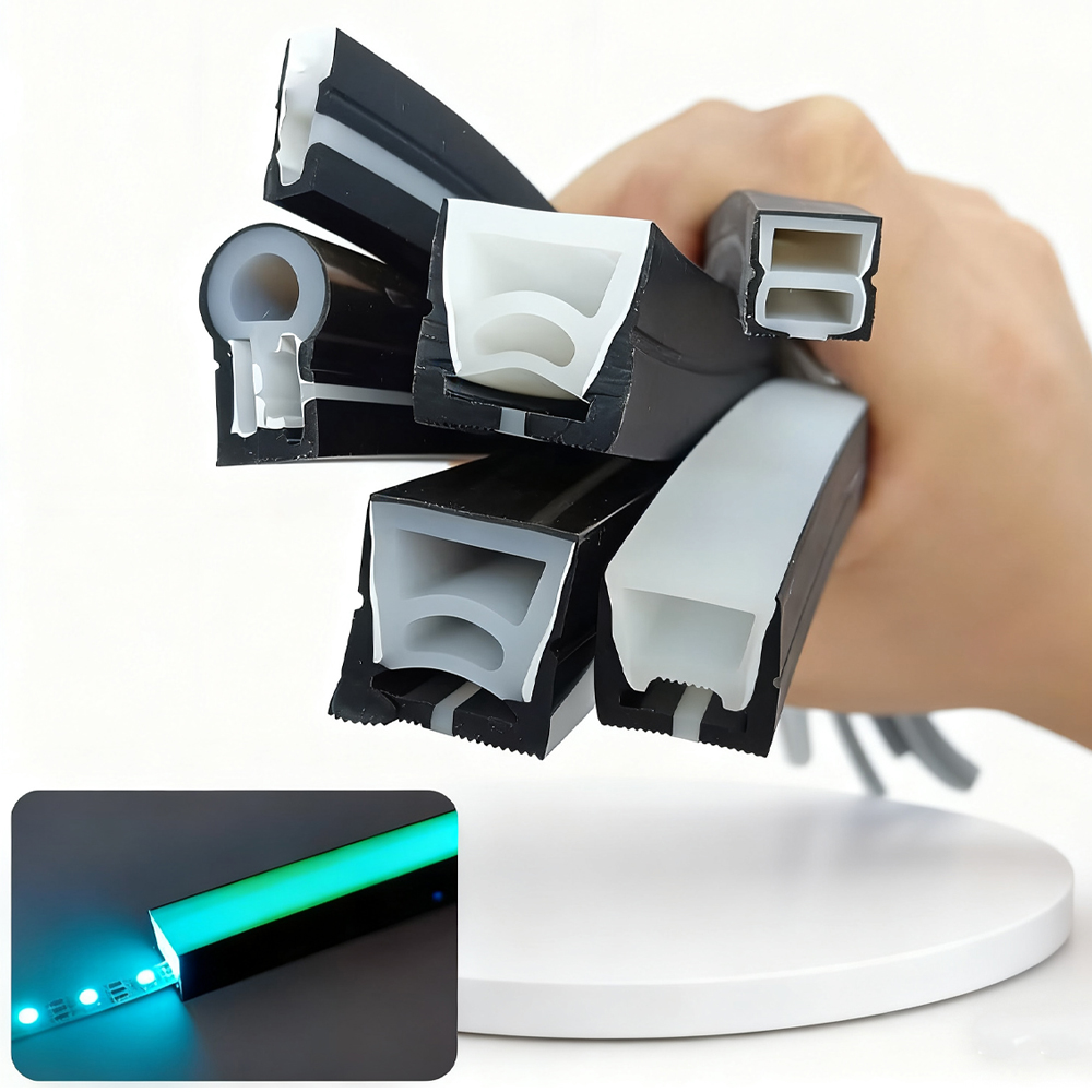 Black Silicone Tube LED Neon L - Diffusion Material Roll avis et prix