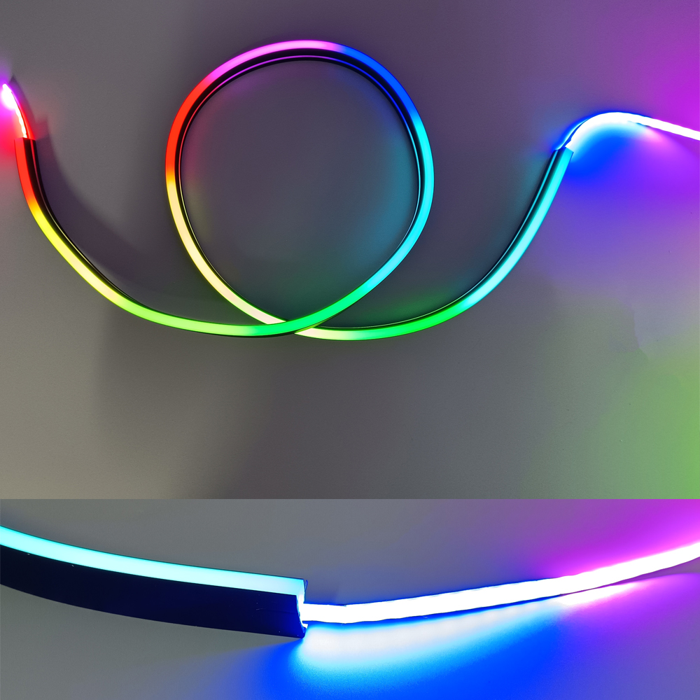 Black Silicone Tube LED Neon L - Diffusion Material Roll avis et prix