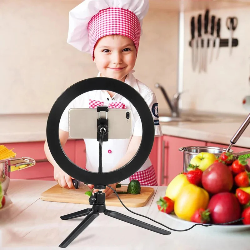 Dimmable26cm LED Ring Light Ki - Photography Lightning avis et prix
