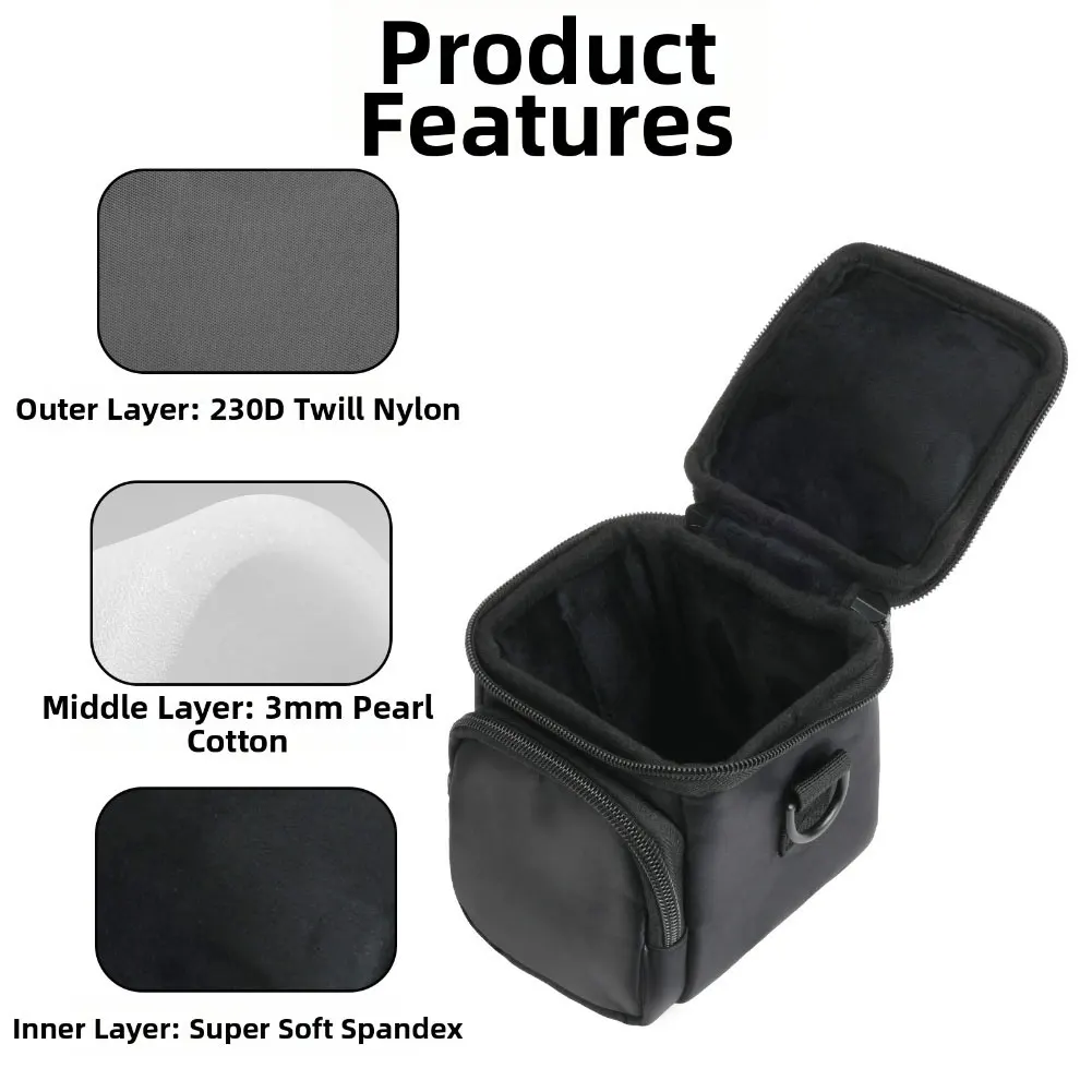 Secure Camera Case With Adjust - Photography Lighting Equipment Bags avis et prix