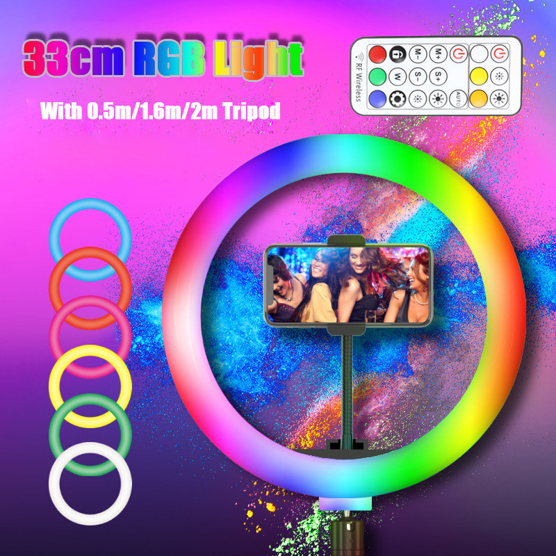 13inch RGB Led Selfie Ring Lig - Photography Lighting System avis et prix