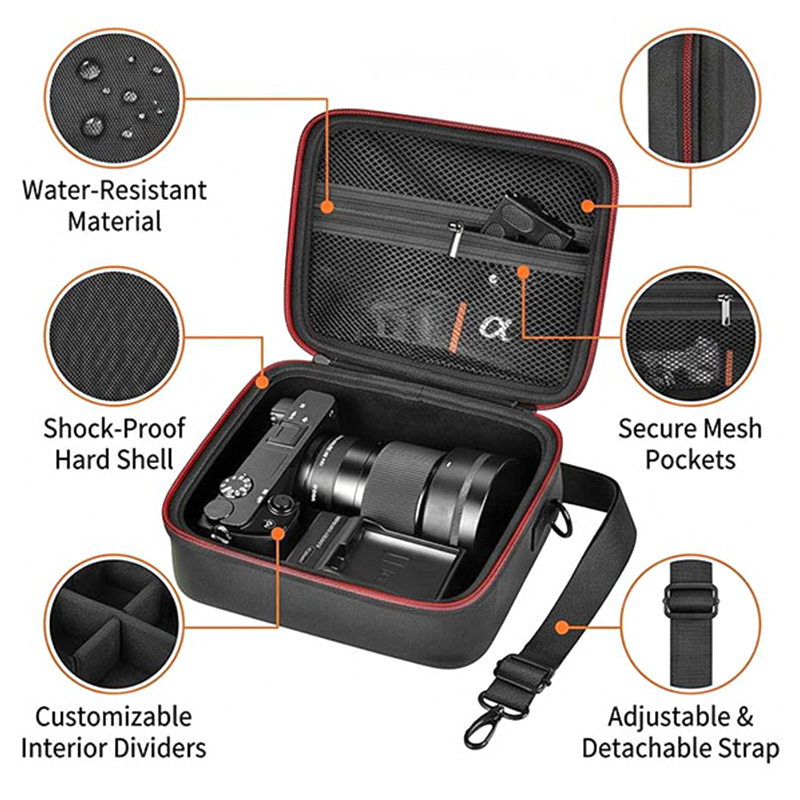 Action Camera Carrying Case Sh - Photography Lighting Equipment Bags avis et prix