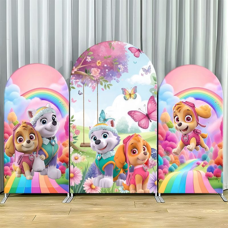 Paw Patrol Arch Backdrop Cover - Photography Lighting Backdrop avis et prix