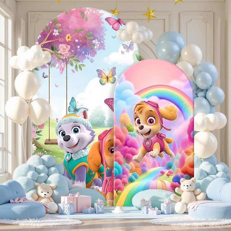 Paw Patrol Arch Backdrop Cover - Photography Lighting Backdrop avis et prix