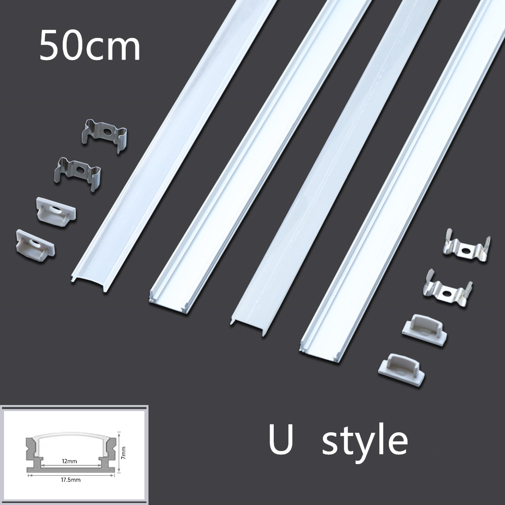 LED 50cm Aluminium Channel for - Diffusion Material Roll avis et prix