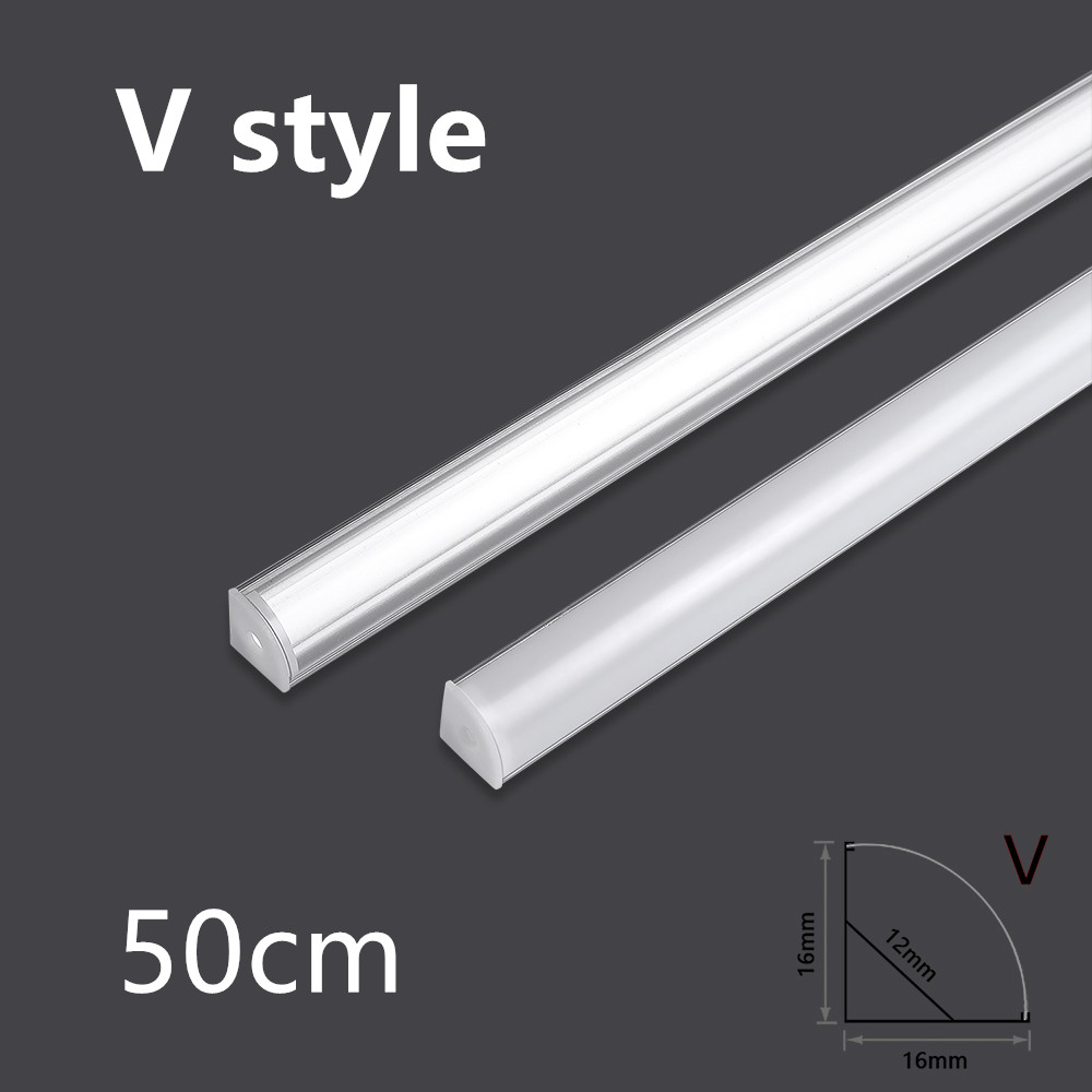 LED 50cm Aluminium Channel for - Diffusion Material Roll avis et prix