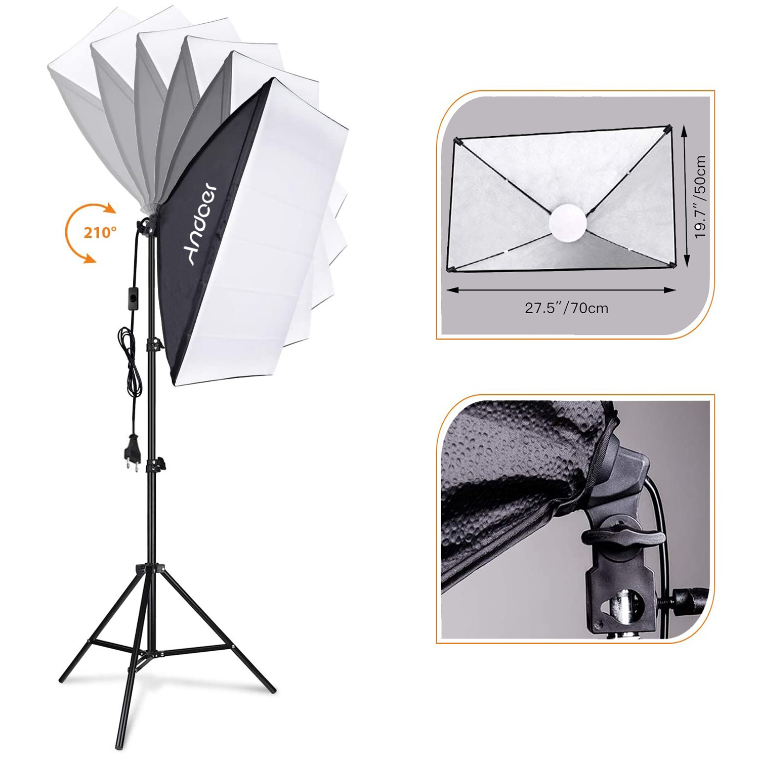 Andoer Softbox Lighting Set St - Photography Lighting Set avis et prix