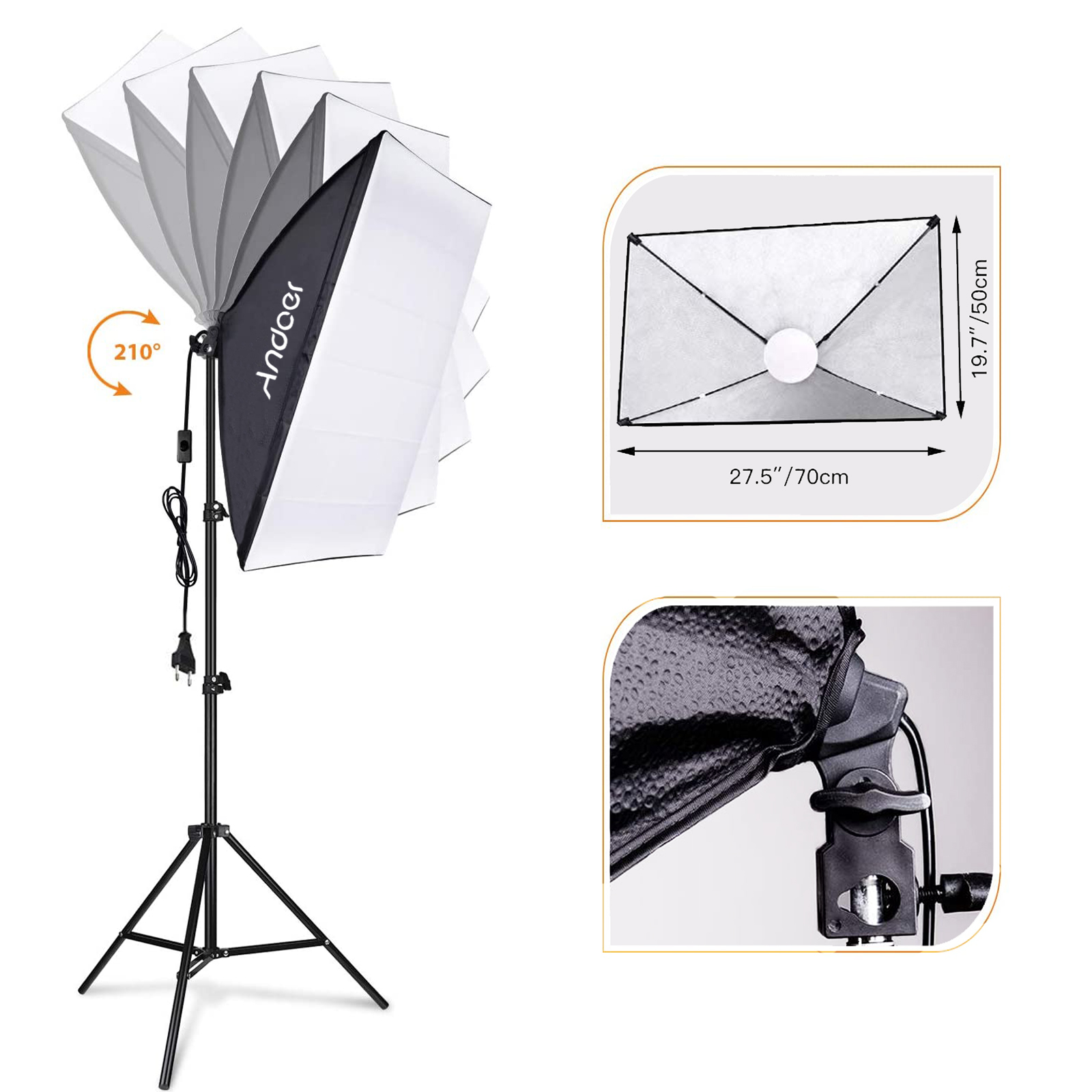 Andoer Studio Photography Ligh - Photography Lighting Set avis et prix