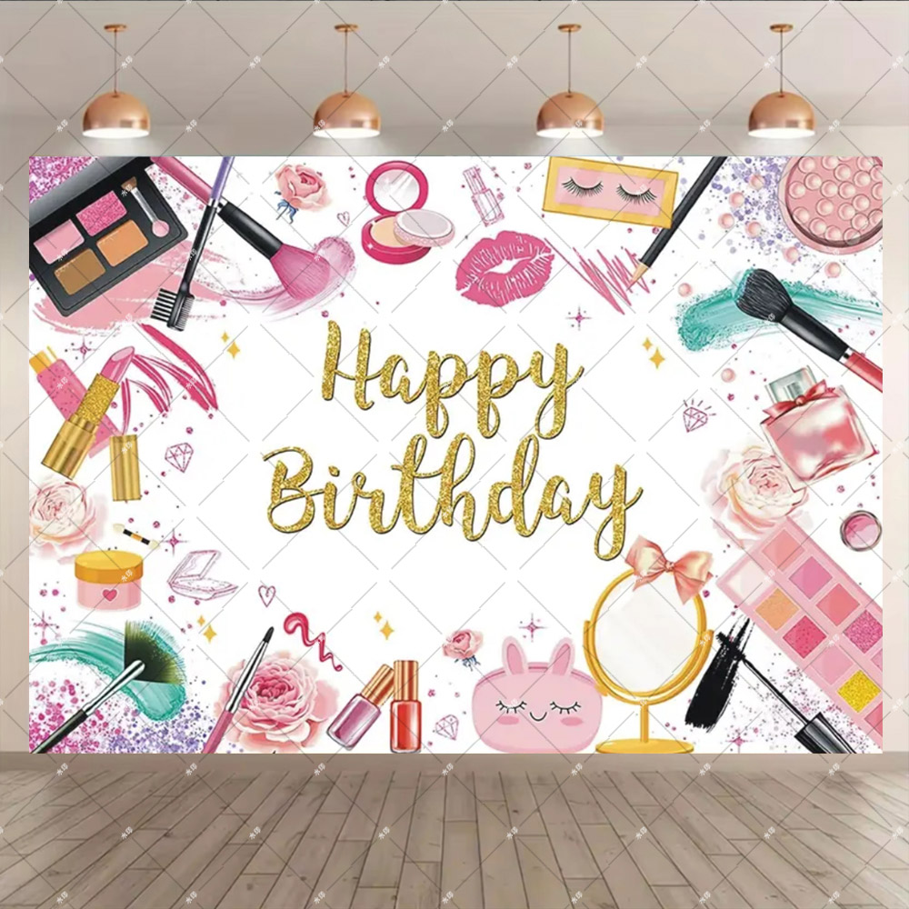 Pink Beauty Makeup Spa Theme S - Photography Lighting Backdrop avis et prix