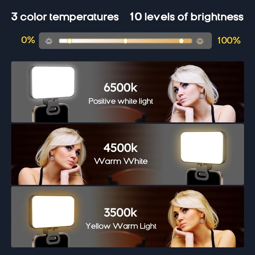 800/1000mAh LED Selfie Light U - Photography Lightning avis et prix