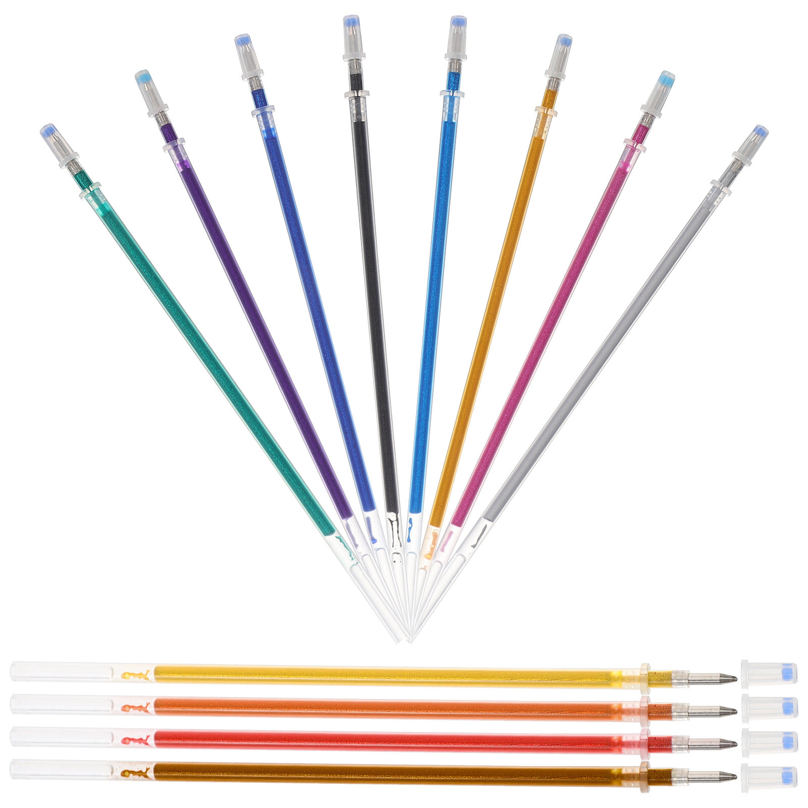 12Pcs Gel Pen Refills Office D - Coloured Gel Set avis et prix