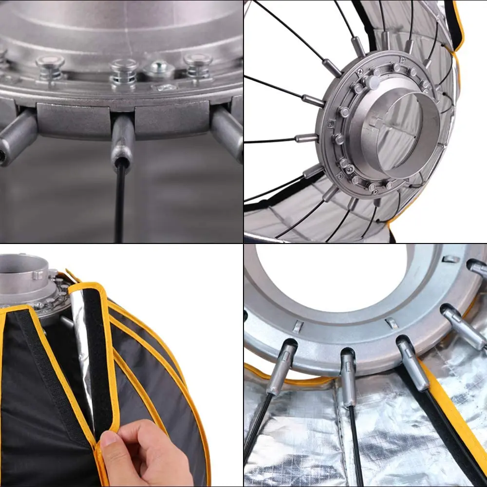 LED 35inch/90cm Quick Set-up F - Parabolic Umbrella Deep avis et prix