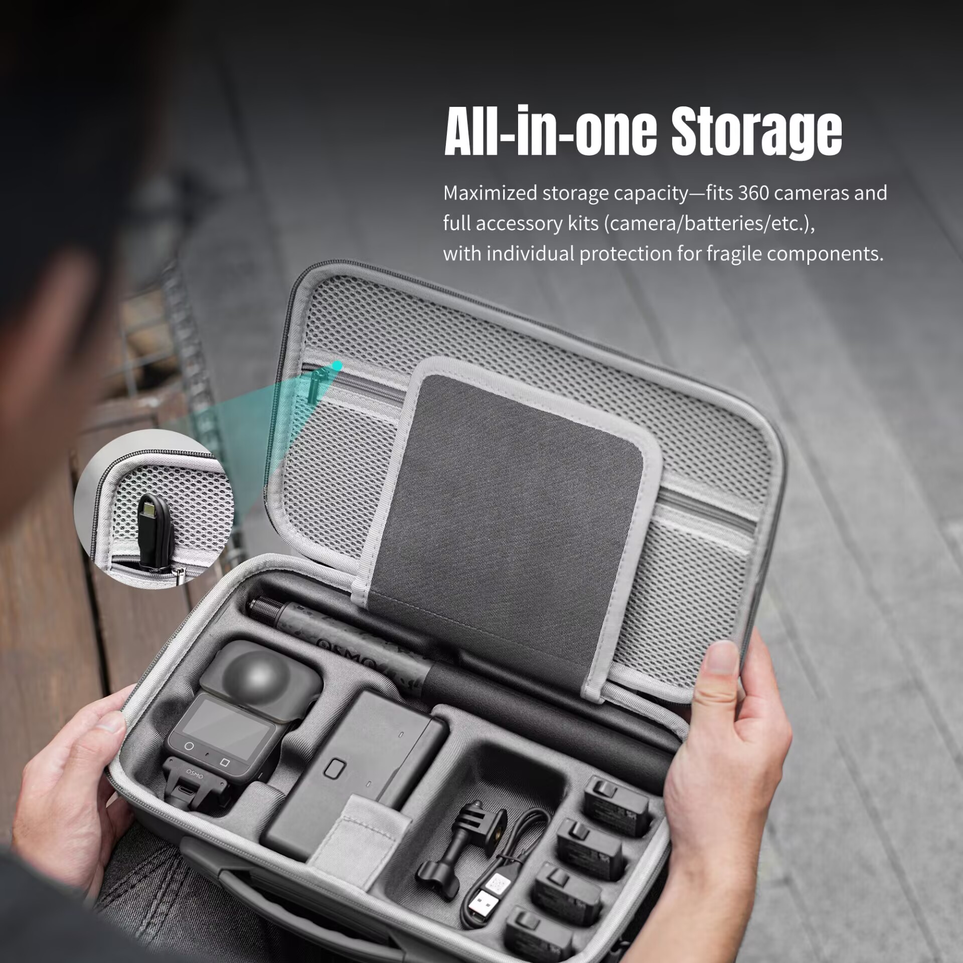 STARTRC Storage Bag for DJI OS - Photography Lighting Equipment Bags avis et prix