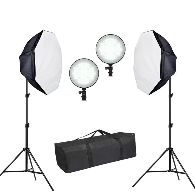 50W LED Softbox Light Kit Ring - Photography Lighting Set avis et prix