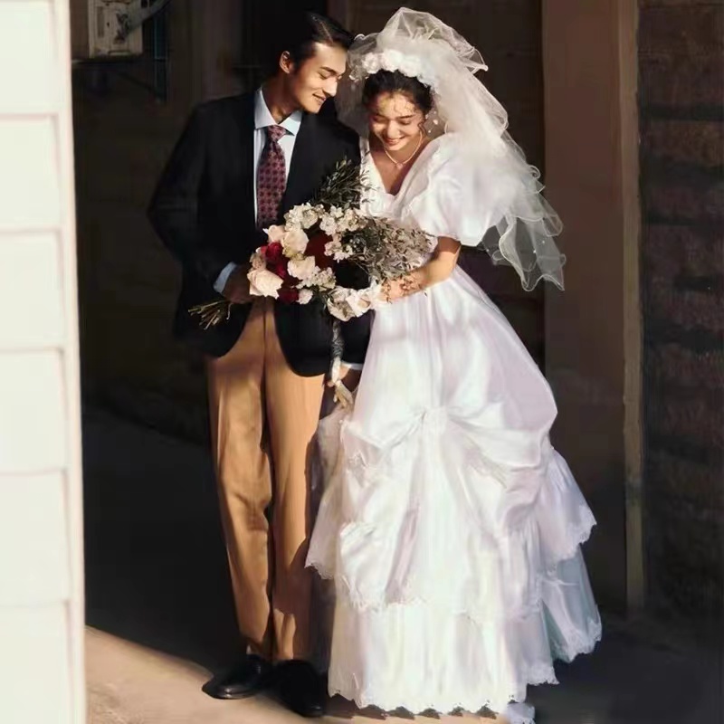 Retro Studio Theme Wedding Dre - Photography Lighting For Clothing avis et prix